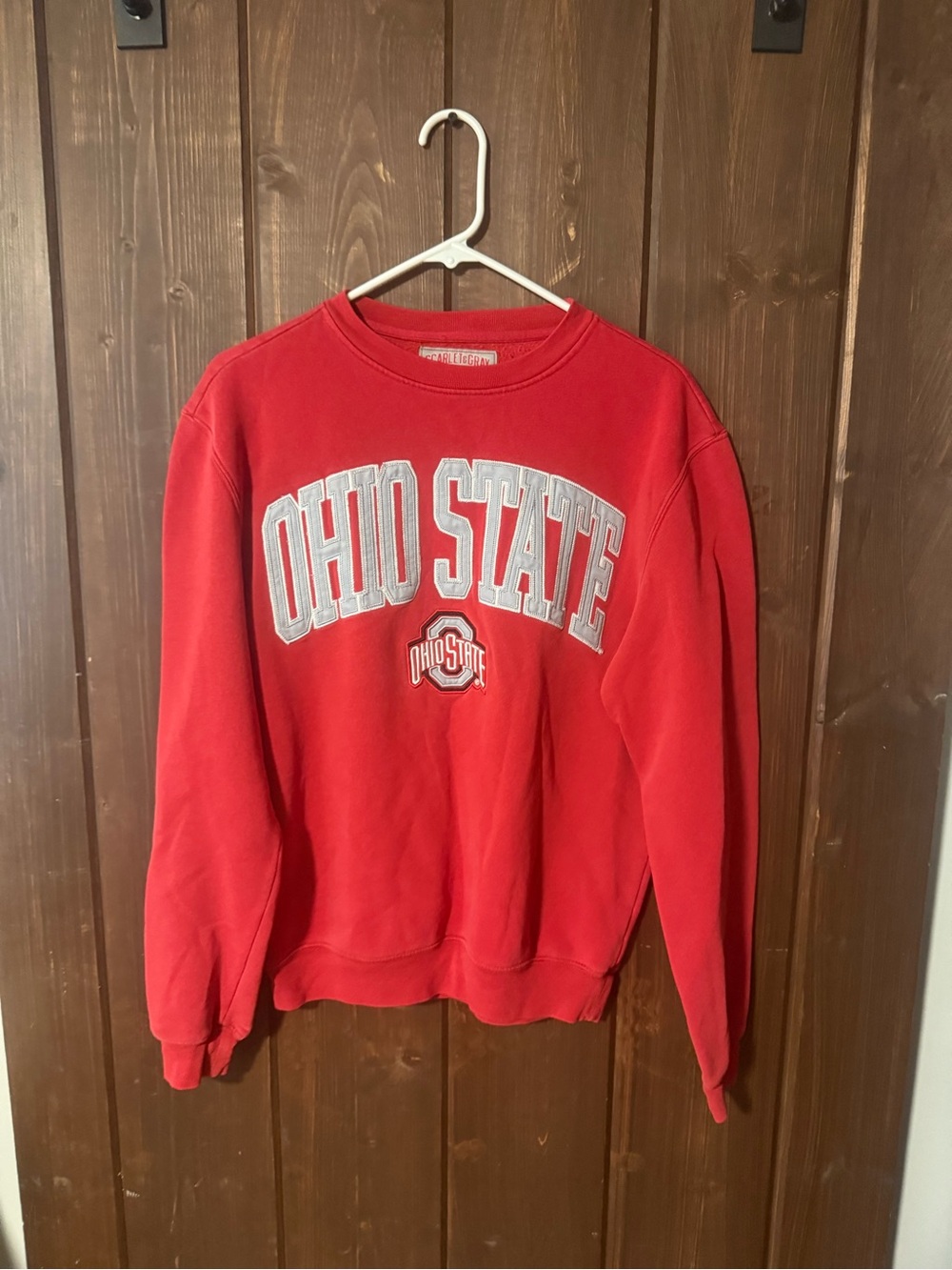 Ohio State Red Crewneck Sweatshirt